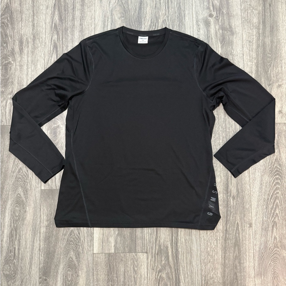 Men's Black Long Sleeve Shirt